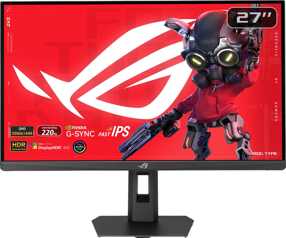 ASUS ROG 27 inç QHD 220Hz oyuncu monitörü